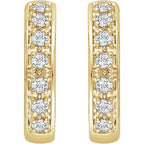 Accented Hoop Earrings - Image 2