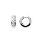 Accented Huggie Earrings