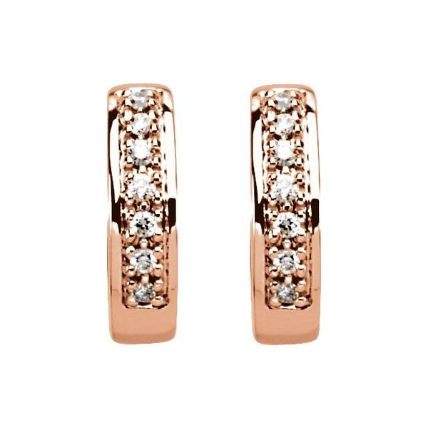 Accented Hoop Earrings - Image 2