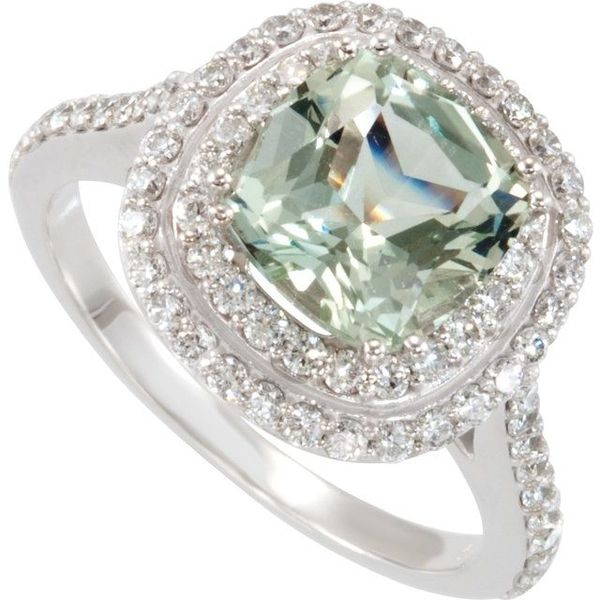Double Halo-Style Ring