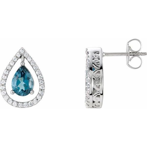Halo-Style Earrings