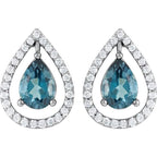 Halo-Style Earrings - Image 2