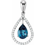 Halo-Style Pendant