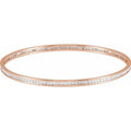 Accented Stackable Bangle Bracelet