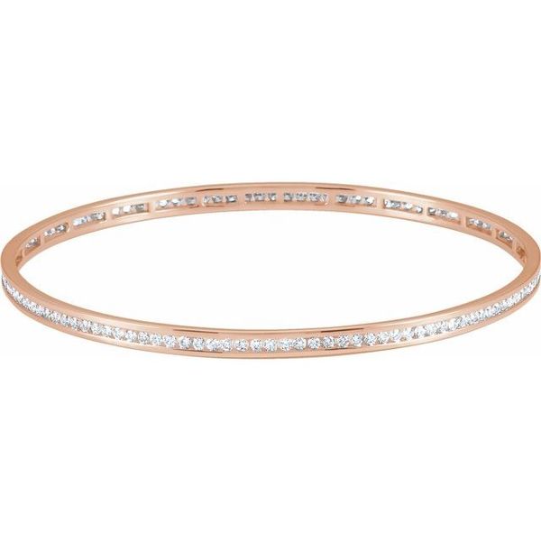Accented Stackable Bangle Bracelet