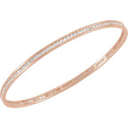 Accented Stackable Bangle Bracelet - Image 3