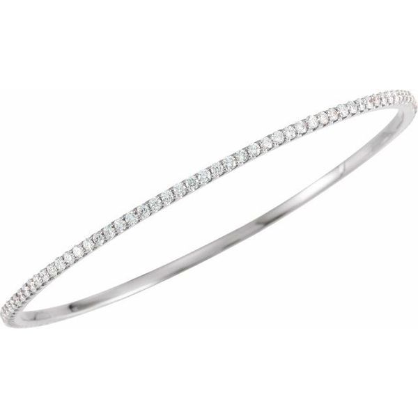 Accented Bangle Bracelet - Image 2