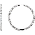 Inside-Outside Hinged Hoop Earrings