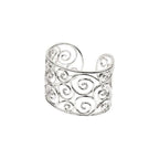 Filigree Scroll Cuff Bracelet - Image 3