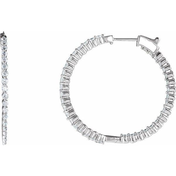 Inside-Outside Hoop Earrings