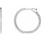 Inside-Outside Hoop Earrings