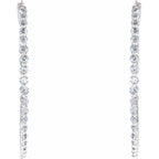 Inside-Outside Hoop Earrings - Image 2