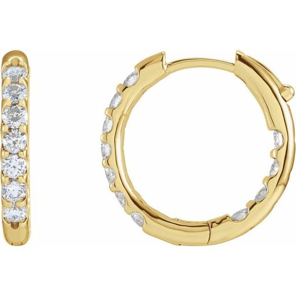 Inside-Outside Hoop Earrings