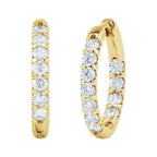 Inside-Outside Hoop Earrings - Image 2
