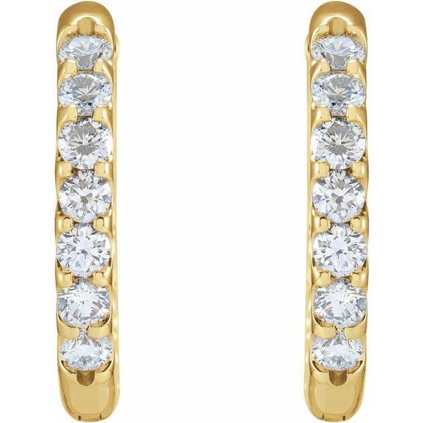 Inside-Outside Hoop Earrings - Image 3