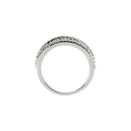 Accented Criss-Cross Ring - Image 2