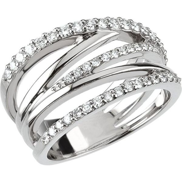 Accented Freeform Ring