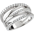 Accented Freeform Ring