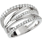 Accented Freeform Ring