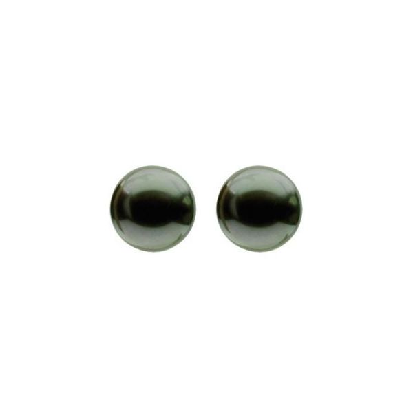 Pearl Stud Earrings - Image 2