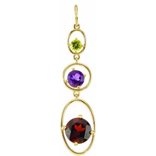 Multi-Stone Pendant