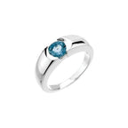 Channel-Set Solitaire Ring