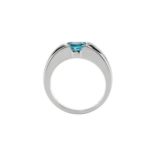 Channel-Set Solitaire Ring - Image 2
