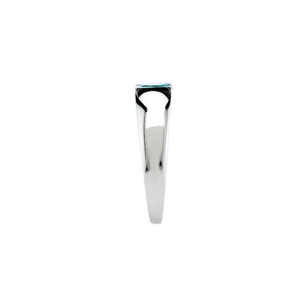 Channel-Set Solitaire Ring - Image 3