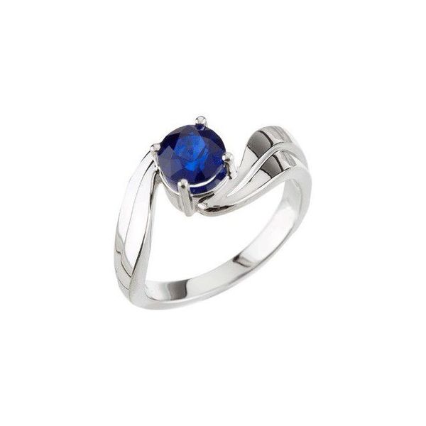 Solitaire Bypass Ring