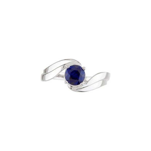 Solitaire Bypass Ring - Image 2