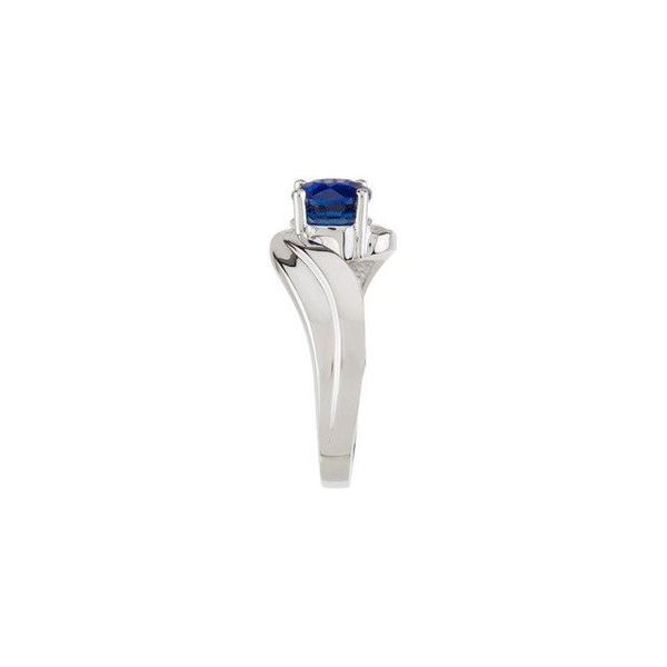 Solitaire Bypass Ring - Image 4