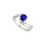 Solitaire Bypass Ring - Image 5