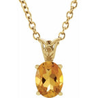 Solitaire Necklace