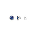 Halo-Style Stud Earrings