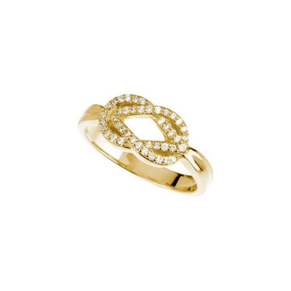 Accented Knot Ring - Image 5