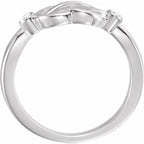 Accented Knot Ring - Image 2