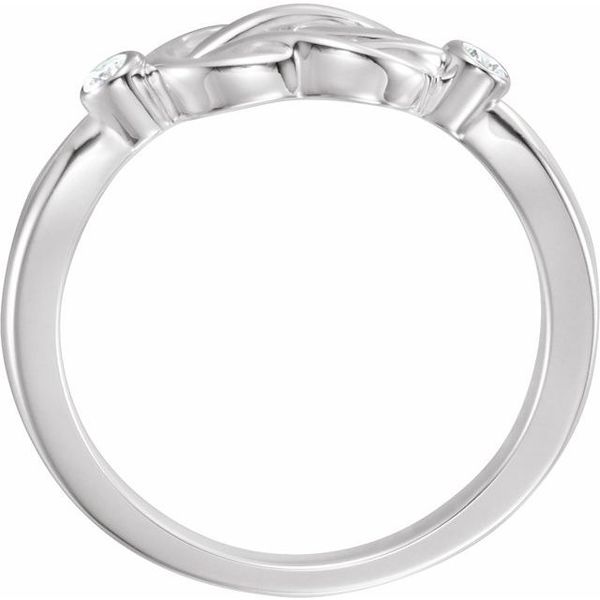 Accented Knot Ring - Image 2