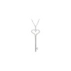 Heart Key Necklace