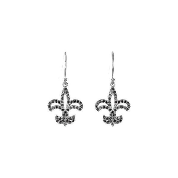Fleur-de-lis Earrings - Image 2
