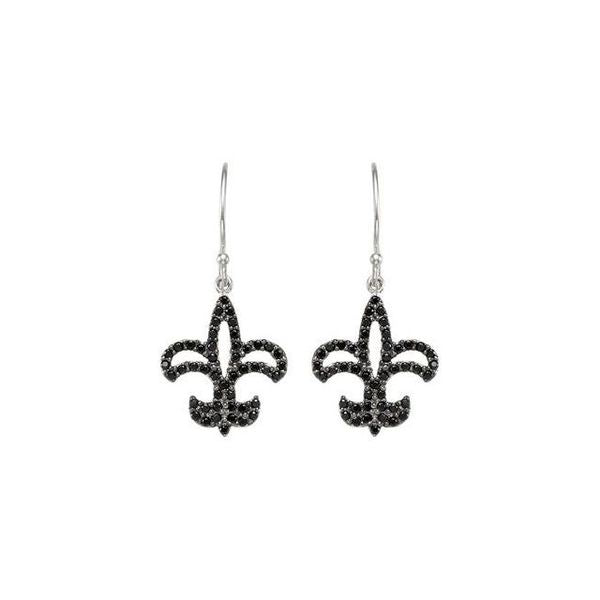 Fleur-de-lis Earrings - Image 2
