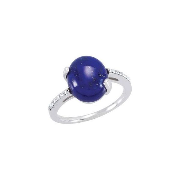 Accented Cabochon Ring