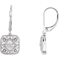 Granulated Filigree Earrings