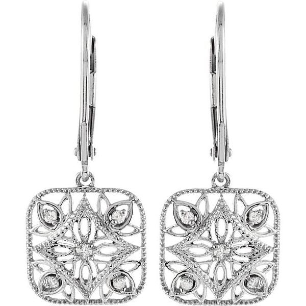 Granulated Filigree Earrings - Image 2