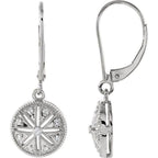 Granulated Filigree Earrings