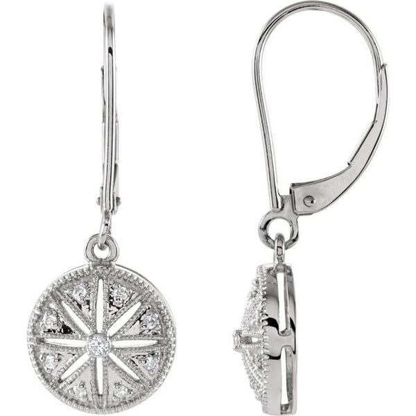 Granulated Filigree Earrings