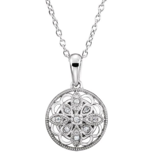 Granulated Filigree Necklace