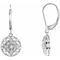 Granulated Filigree Earrings
