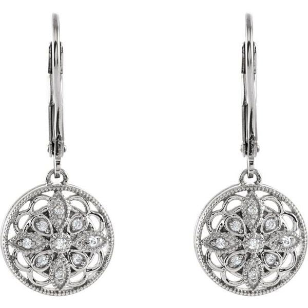 Granulated Filigree Earrings - Image 2