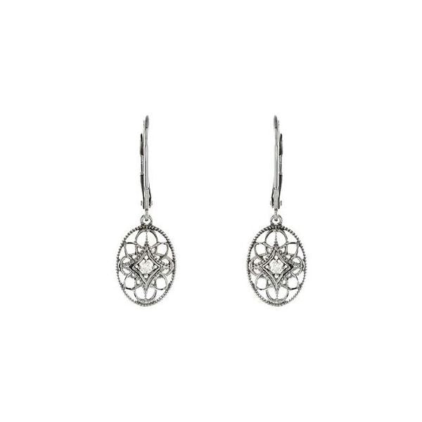 Granulated Filigree Earrings - Image 2