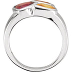 Bezel-Set Multi-Gemstone Ring - Image 2